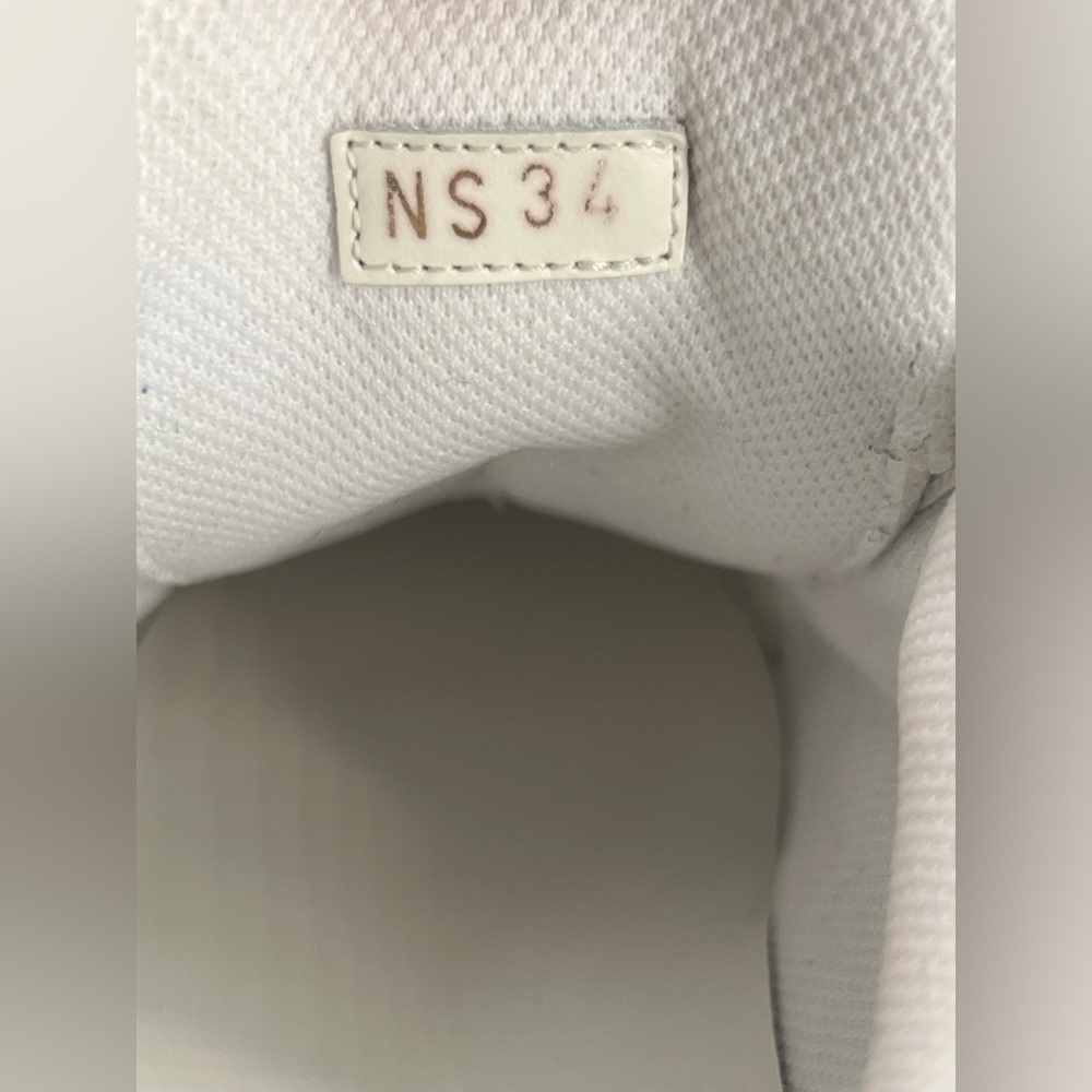Christian Dior ID Sneaker White And Blue Technical Fabric Size EU34 - Picture 7 of 12